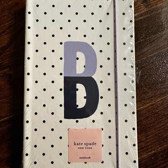 NWT kate spade Spark of Joy Take Note Large Notebook 'B' - Picture 2 of 6